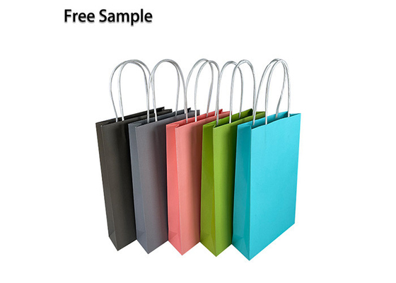 Good price Βιώσιμη τσάντα παρόντος εγγράφου C2S CMYK 350g με τη λαβή σε απευθείας σύνδεση